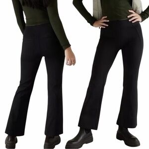 Athleta Delancey Skyline Ankle Flare Black Women's Large Tall